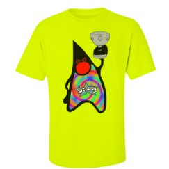 Unisex Ultra Cotton Safety Neon Crewneck Tee