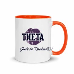 11oz Ceramic Mug with Color Inside