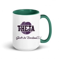 15oz Ceramic Mug with Color Inside