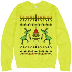 Unisex Neon Crewneck Sweatshirt
