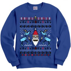 Unisex Film and Foil Crewneck Sweatshirt