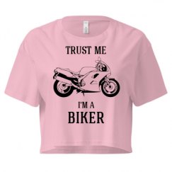 Ladies Festival Cali Crop Top Tee