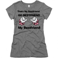 Ladies Slim Fit Super Soft Triblend Tee