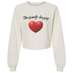 Women's Raglan Pullover Fleece