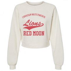 Women's Raglan Pullover Fleece