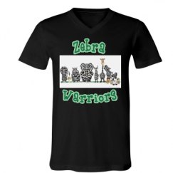 Unisex V-Neck Jersey Tee