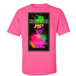 Unisex Ultra Cotton Safety Neon Crewneck Tee