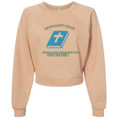 Women's Raglan Pullover Fleece