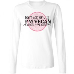 Ladies Relaxed Fit Basic Long Sleeve Tee