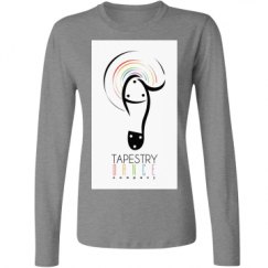 Ladies Relaxed Fit Basic Long Sleeve Tee