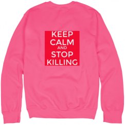 Unisex Neon Crewneck Sweatshirt