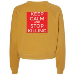 Women's Raglan Pullover Fleece