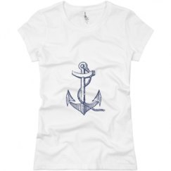 Ladies Slim Fit Basic Promo Jersey Tee