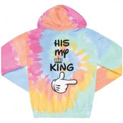 Unisex Tie-Dye Fleece Hoodie