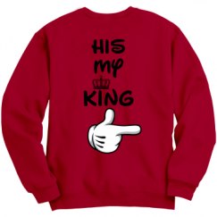 Unisex Film and Foil Crewneck Sweatshirt