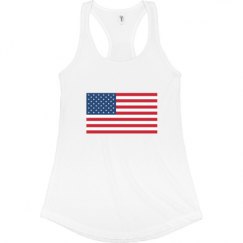 Ladies Slim Fit Racerback Tank Top