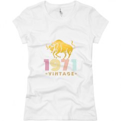 Ladies Slim Fit Basic Promo Jersey Tee