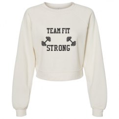 Women's Raglan Pullover Fleece