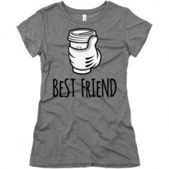 Ladies Slim Fit Super Soft Triblend Tee
