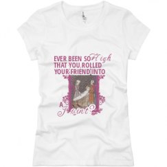 Ladies Slim Fit Basic Promo Jersey Tee