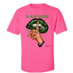 Unisex Ultra Cotton Safety Neon Crewneck Tee