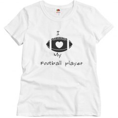 I love my football player