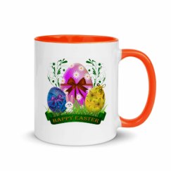 11oz Ceramic Mug with Color Inside