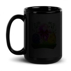 15oz Black Glossy Mug