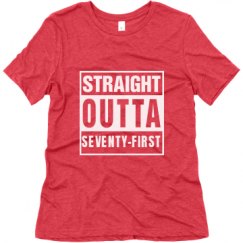 Ladies Relaxed Fit Super Soft Triblend Tee