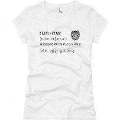 Ladies Slim Fit Basic Promo Jersey Tee