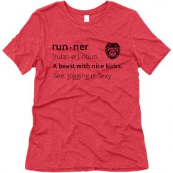 Ladies Relaxed Fit Super Soft Triblend Tee