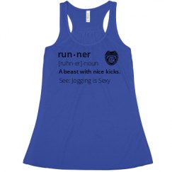 Ladies Flowy Racerback Tank