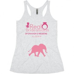 Ladies Slim Fit Super Soft Racerback Triblend Tank