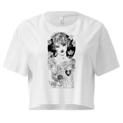 Ladies Festival Cali Crop Top Tee