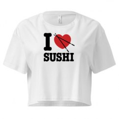 Ladies Festival Cali Crop Top Tee