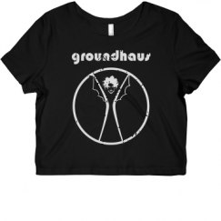 Ladies Slim Fit Crop Top Tee