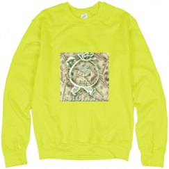 Unisex Neon Crewneck Sweatshirt