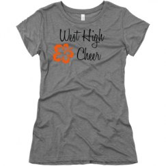 Ladies Slim Fit Super Soft Triblend Tee