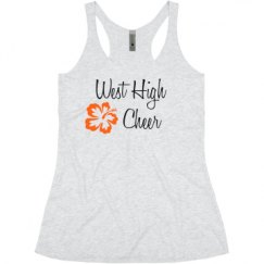 Ladies Slim Fit Super Soft Racerback Triblend Tank