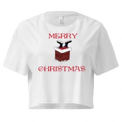 Ladies Festival Cali Crop Top Tee