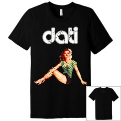 CW DATI VINTAGE BLACK ART TSHIRT