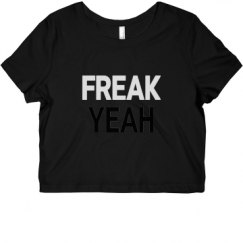 Ladies Slim Fit Crop Top Tee