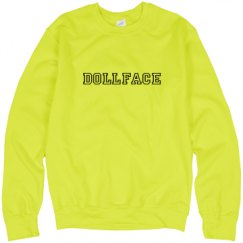 Unisex Neon Crewneck Sweatshirt