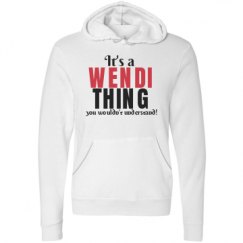 Unisex Fleece Pullover Midweight Hoodie