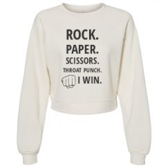 Women's Raglan Pullover Fleece