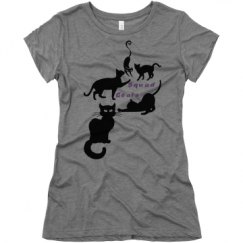 Ladies Slim Fit Super Soft Triblend Tee