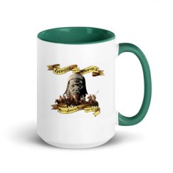 15oz Ceramic Mug with Color Inside