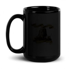 15oz Black Glossy Mug