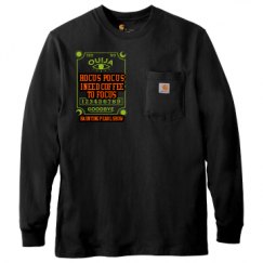 Unisex Carhartt Pocket Long Sleeve Tee