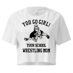 Ladies Festival Cali Crop Top Tee